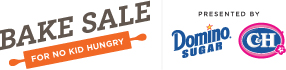Bake Sale for No Kid Hungry | Presented by Domino Sugar and C&H